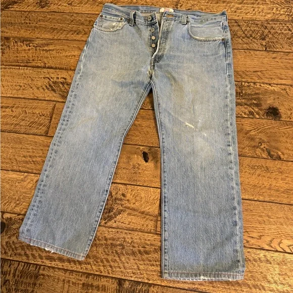 A pair of Levi’s 501 redone vintage - Picture 2 of 11